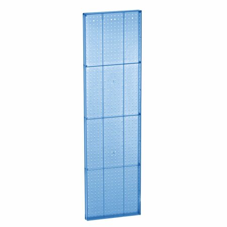 AZAR DISPLAYS Pegboard Wall Panel Storage Solution, Size: 60'' x 16.125'', 2PK 771660-BLU